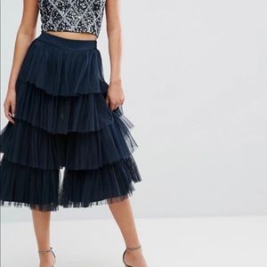 Navy Blue Tulle...PANTS?!?